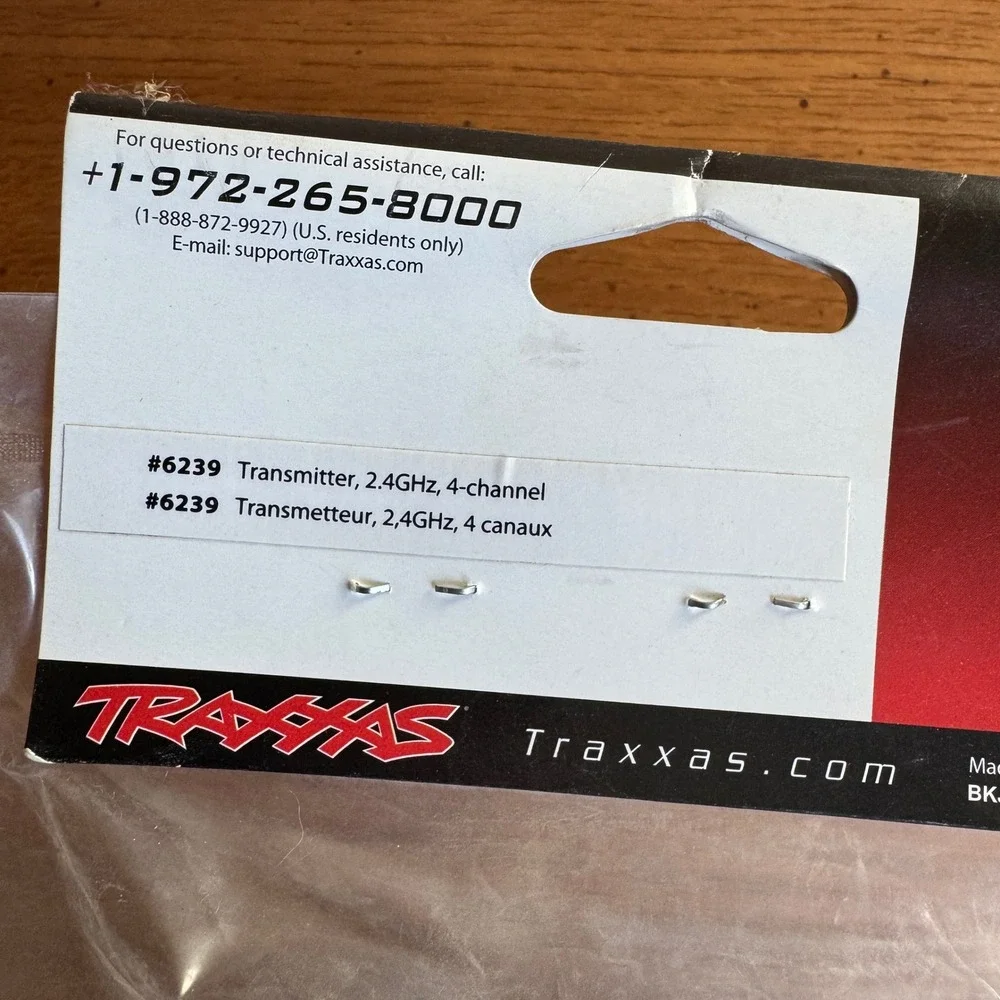 Traxxas 6239 Transmitter 2.4GHz 4‎ Channel Radio Control for RC